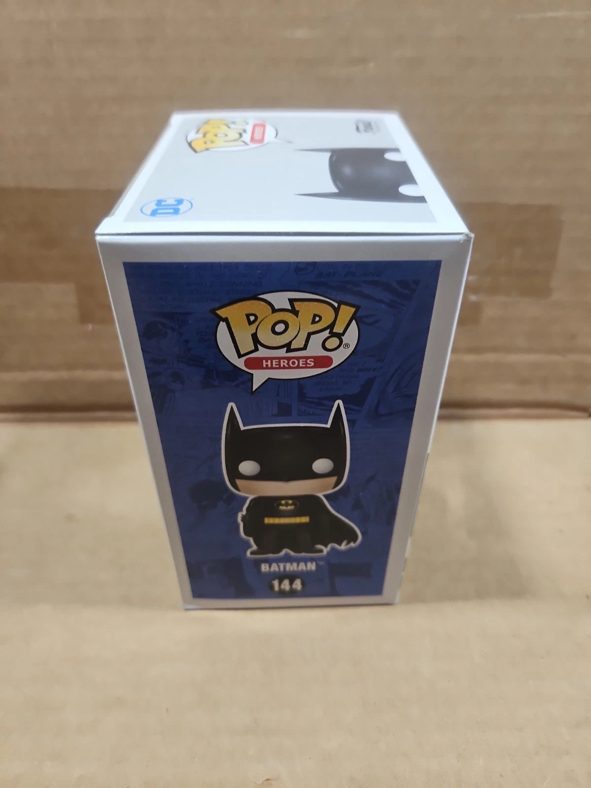 Funko Pop! Vinyl: DC Comics Batman (Orange Chrome Metallic) #144 - NYCC 2018 LE