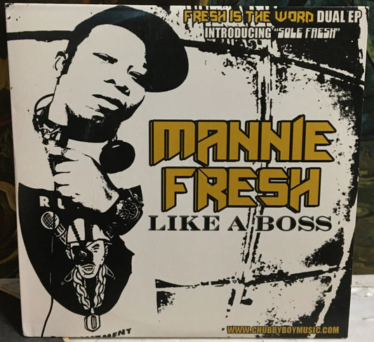 Mannie Fresh Fresh Is The Word Promo CD