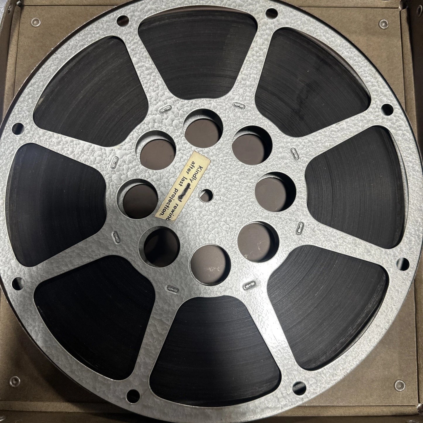 Vintage City Hall Santa Maria 16mm Film Reel