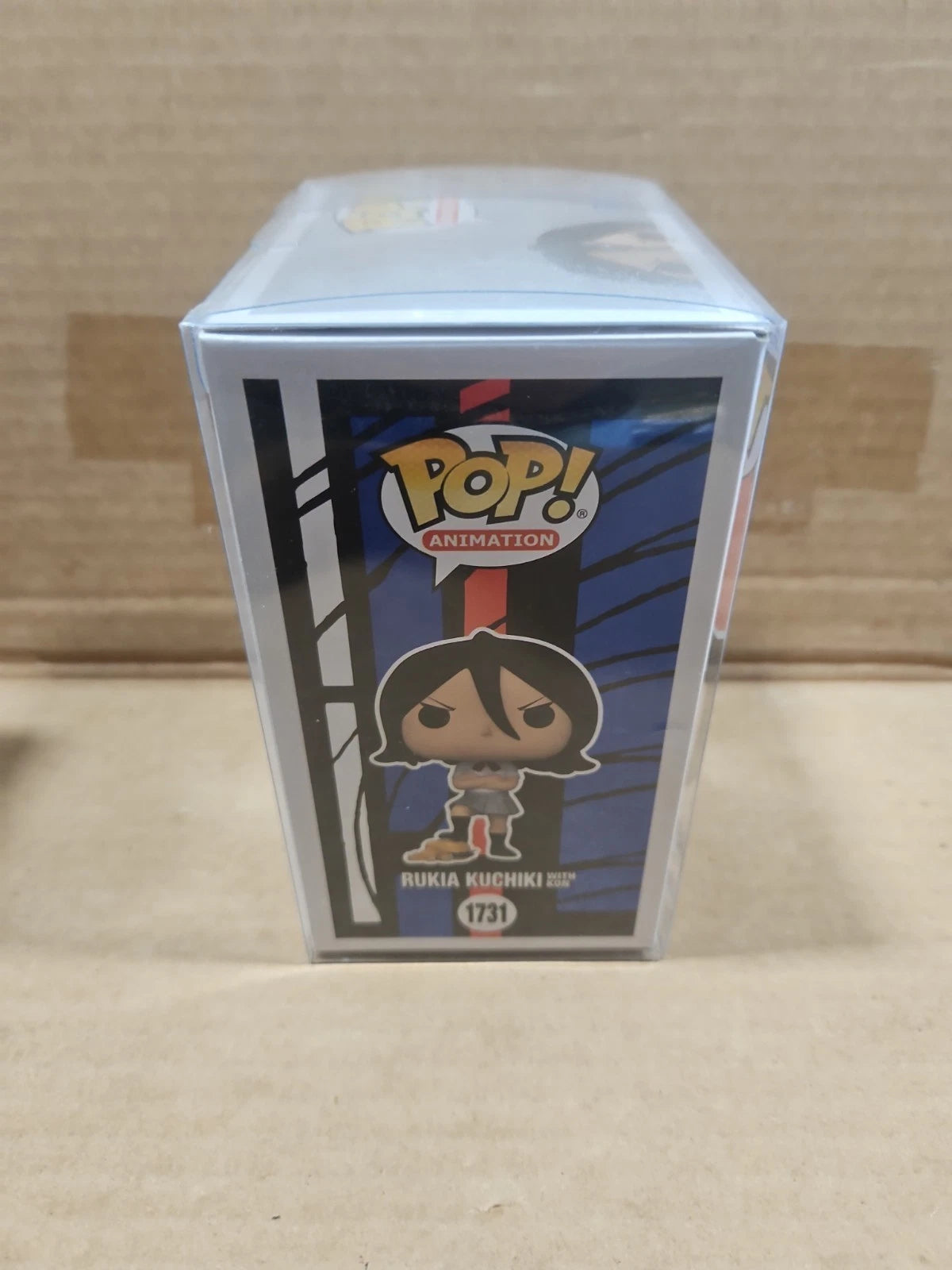 Funko Pop! Bleach Rukia Kuchiki with Kon #1731 Toy Temple LE with Protector