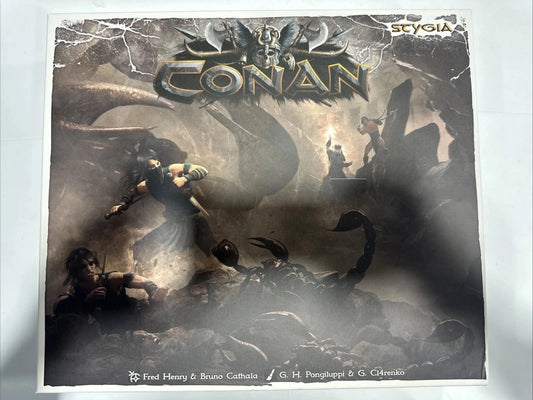 CONAN: The Board Game STYGIA Expansion EXCELLENT CONDITION