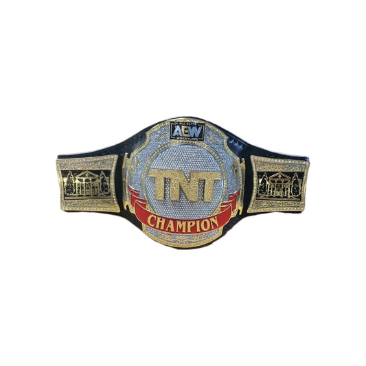 AEW TNT CHAMPIONSHIP BLACK REPLICA TITLE BELT RARE