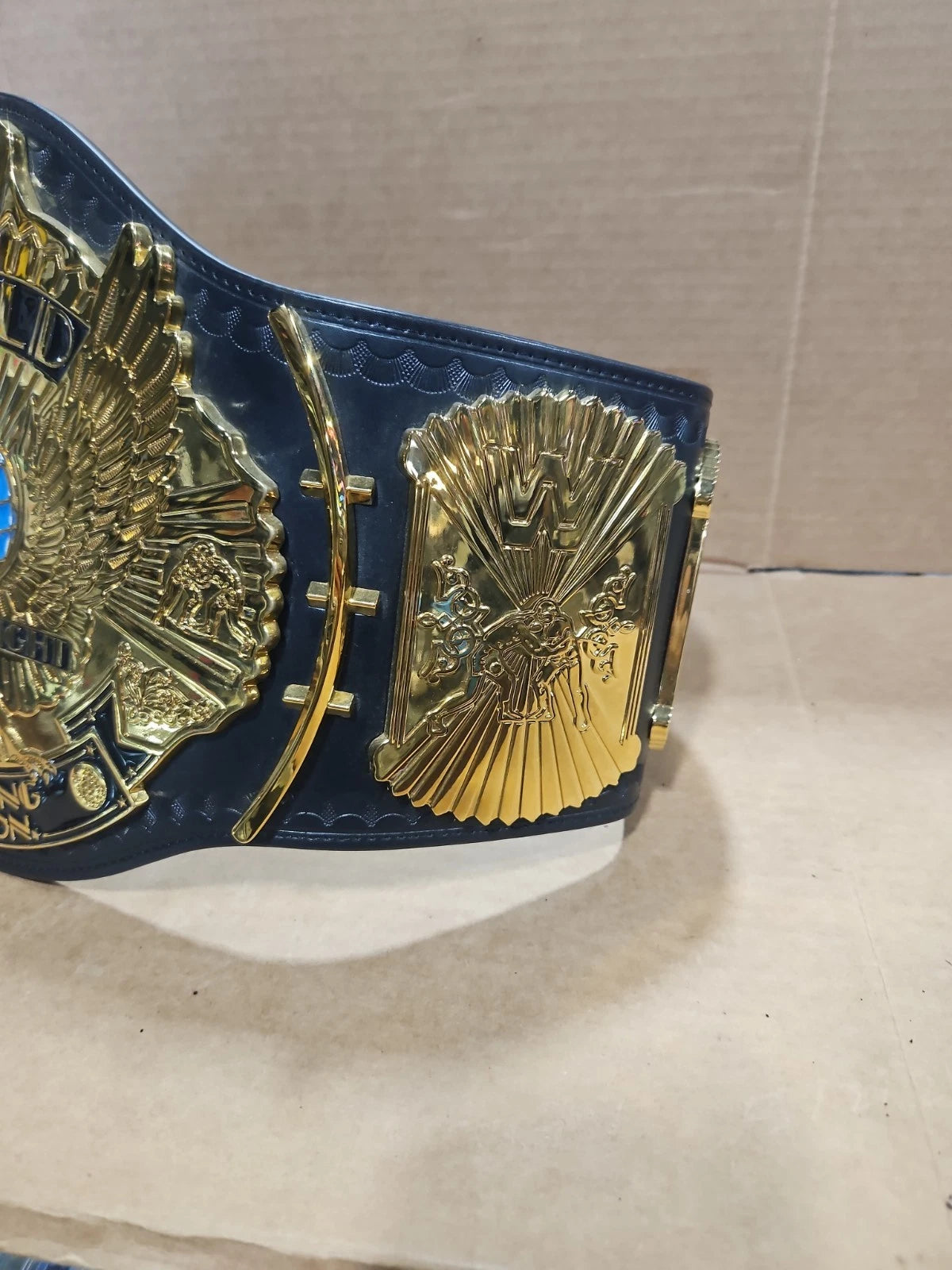 WWE Shop Winged Eagle Championship Dual Plated Replica Belt Authentic With Bag