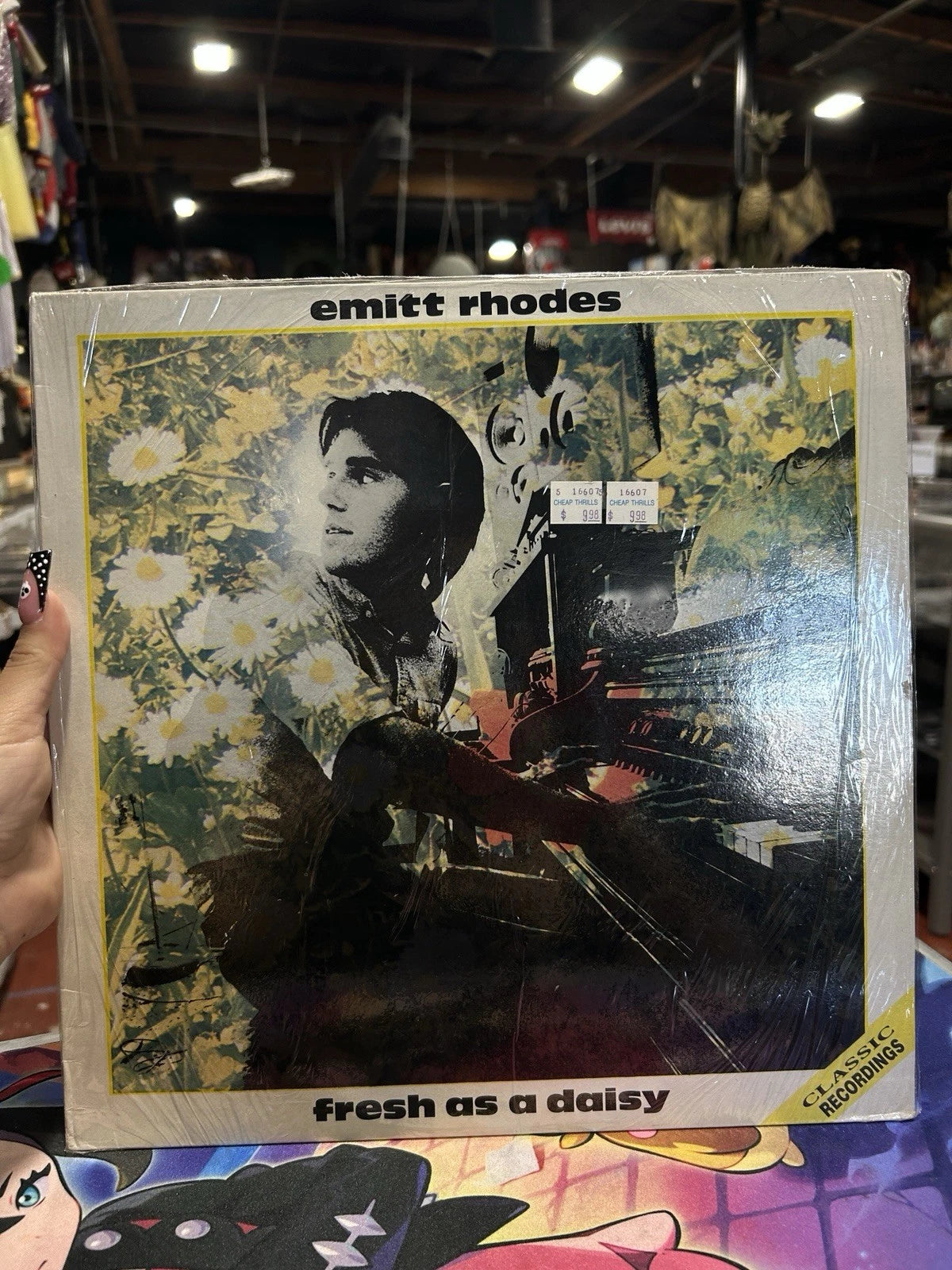 EMITT RHODES FRESH AS A DAISY 1986 UK See For Miles VINYL LP Rock Pop 1970s