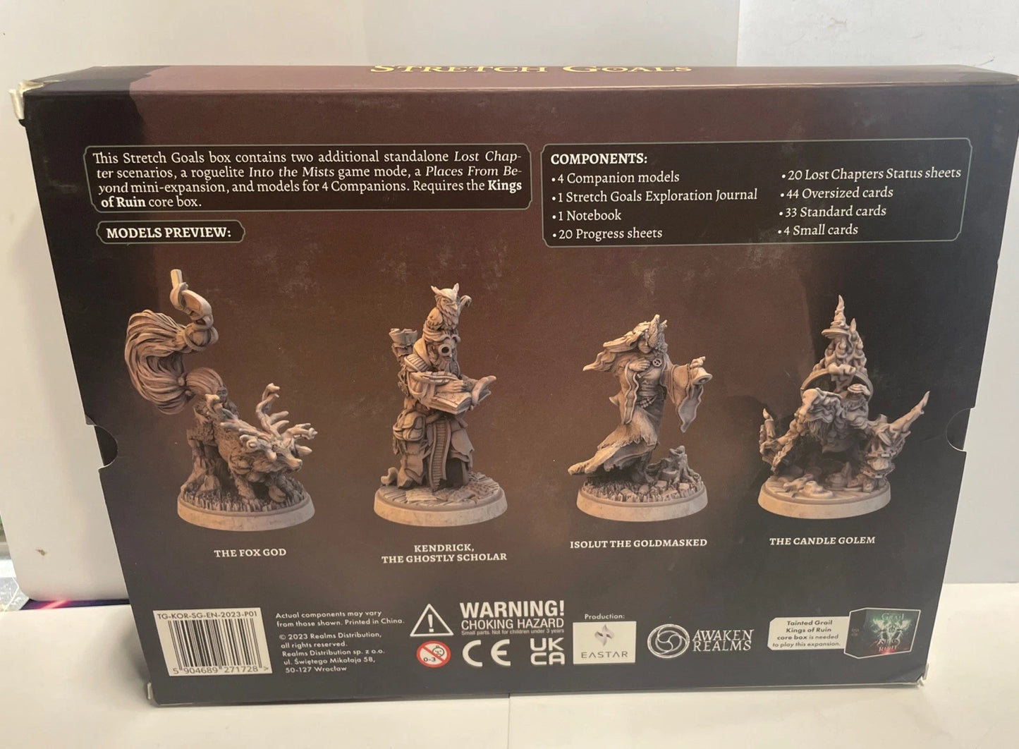 Tainted Grail: Kings of Ruin: Stretch Goals Box