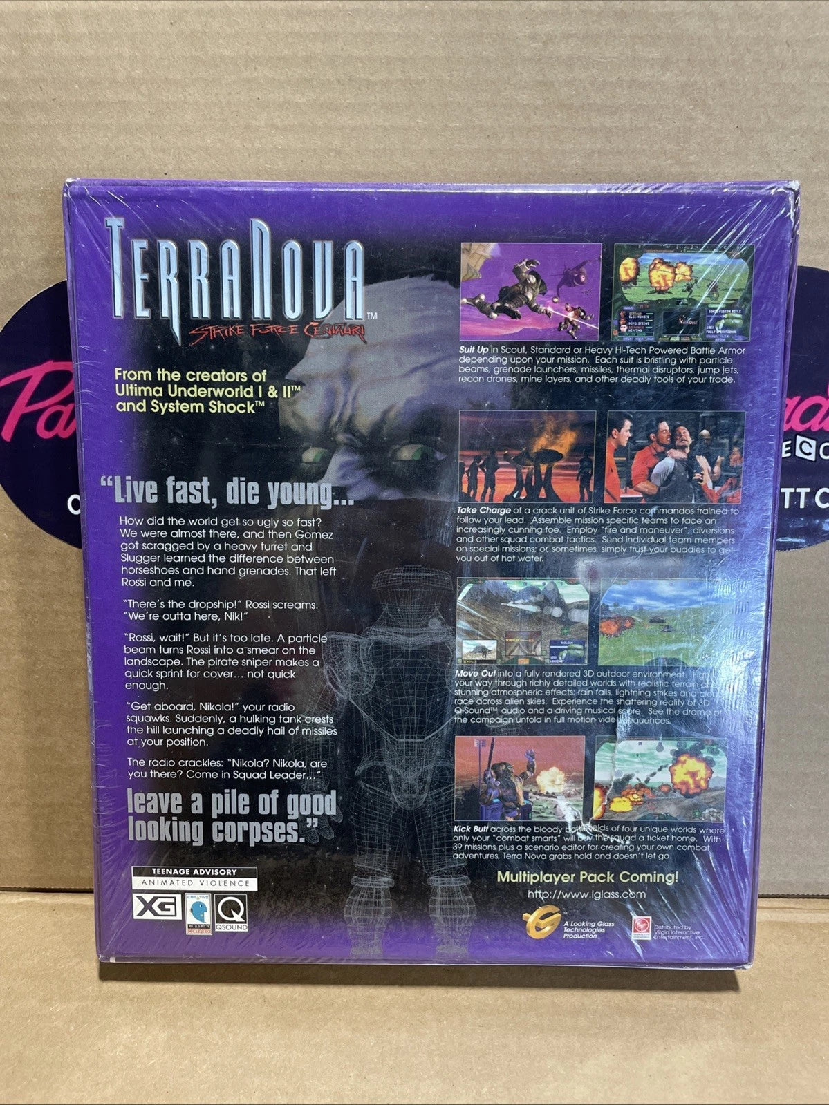 Terra Nova: Strike Force Centauri, 1996, Big Box, New & Sealed