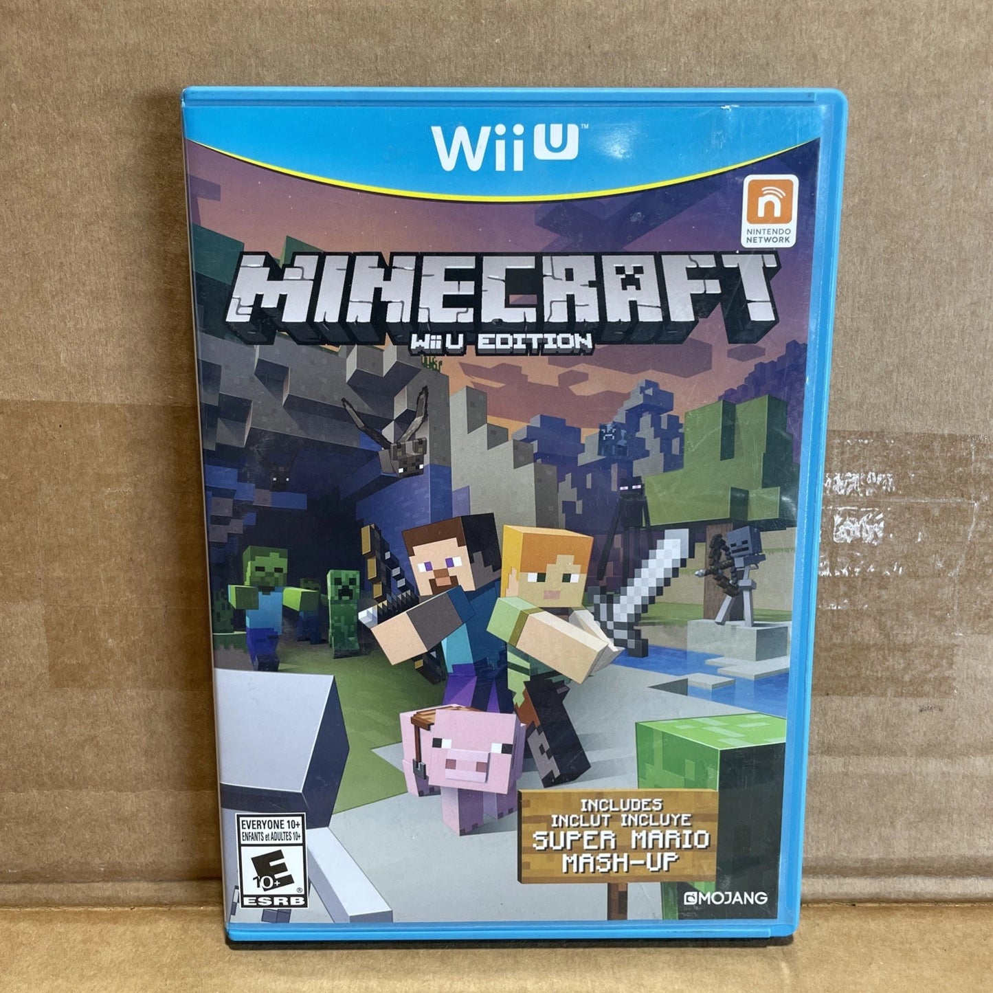 Minecraft for Nintendo Wii U 2016 Complete Edition with Manual CIB Tested Works