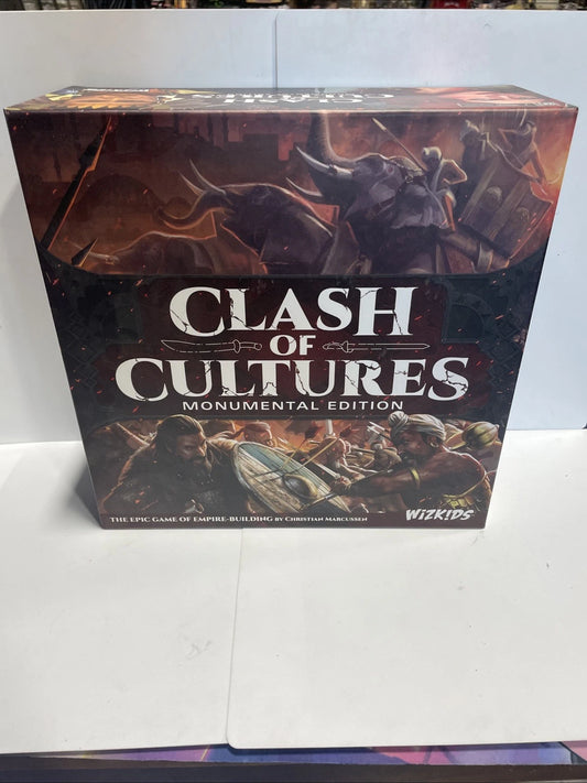 Clash of Culture Monumental Edition Wizkids Board Game Christian Marcussen