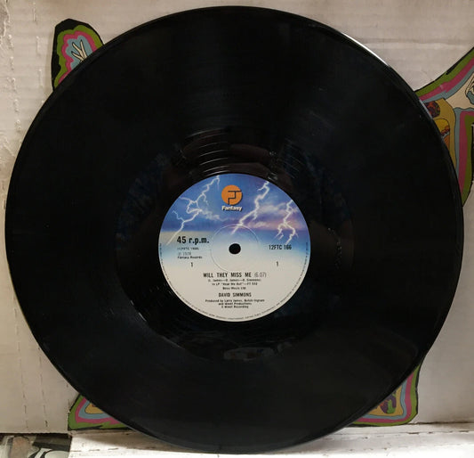 David Simmons Will They Miss Me/It’s A Shame 12” UK Import Record 12FTC166