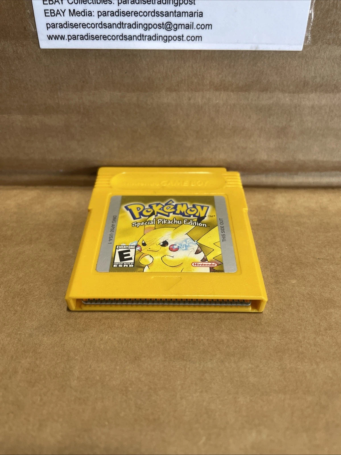 Pokemon: Yellow Version Nintendo Game Boy Color, 1999, Special Pikachu Edition