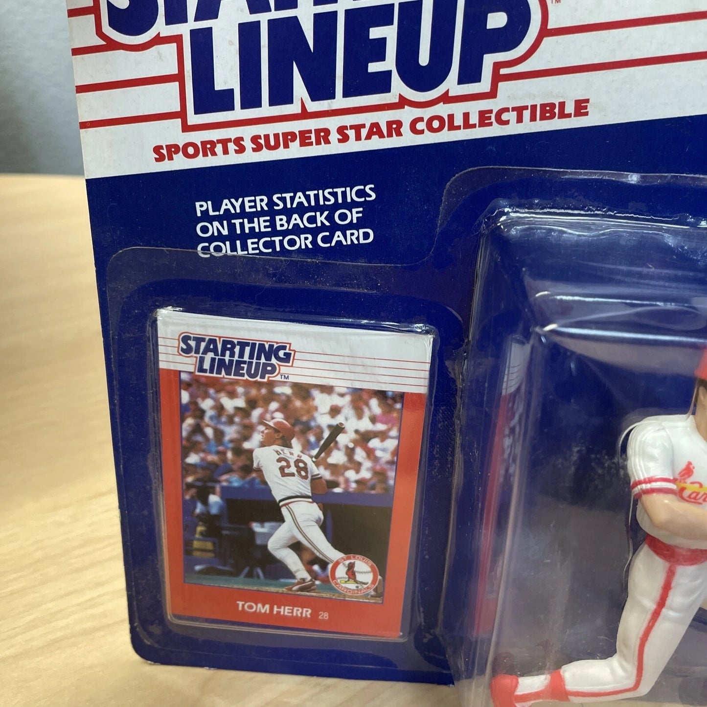 1988 TOM HERR St. Louis Cardinals #28 Rookie *FREE_s/h* Starting Lineup
