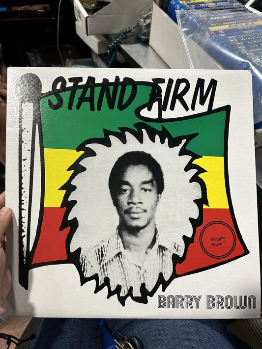 Barry Brown Stand Firm LP Justice 170-03 Original 1982