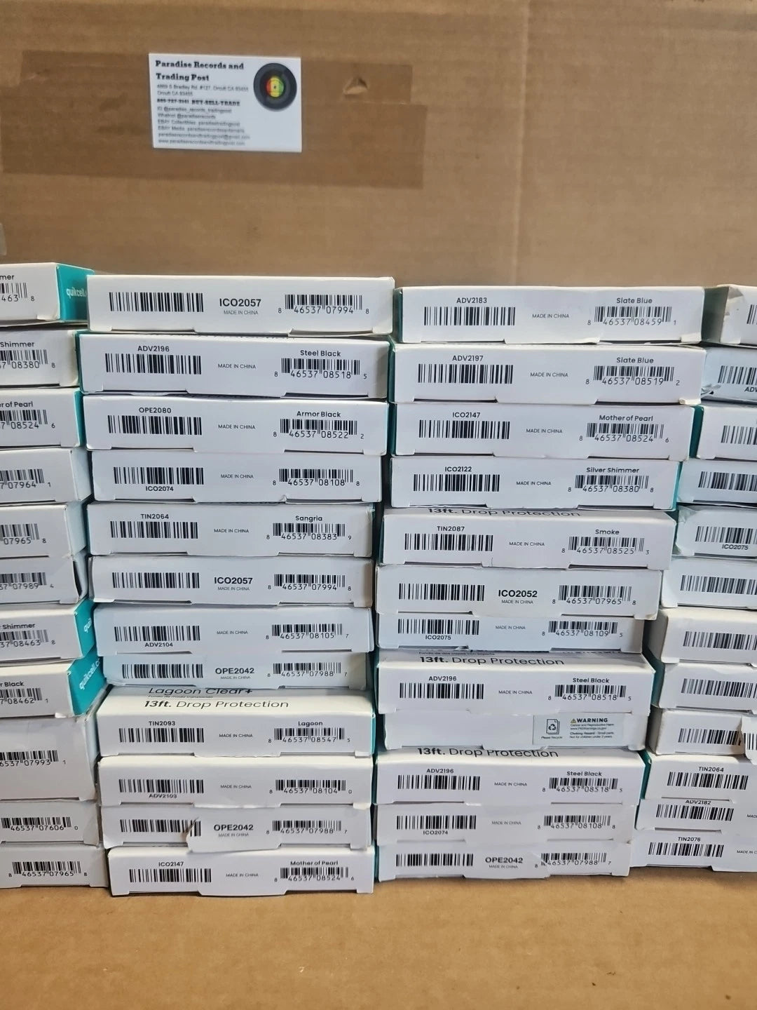 Lot of 71 Quikcell Mixed Phone Cases, One Plus, Samsung Moto TCL