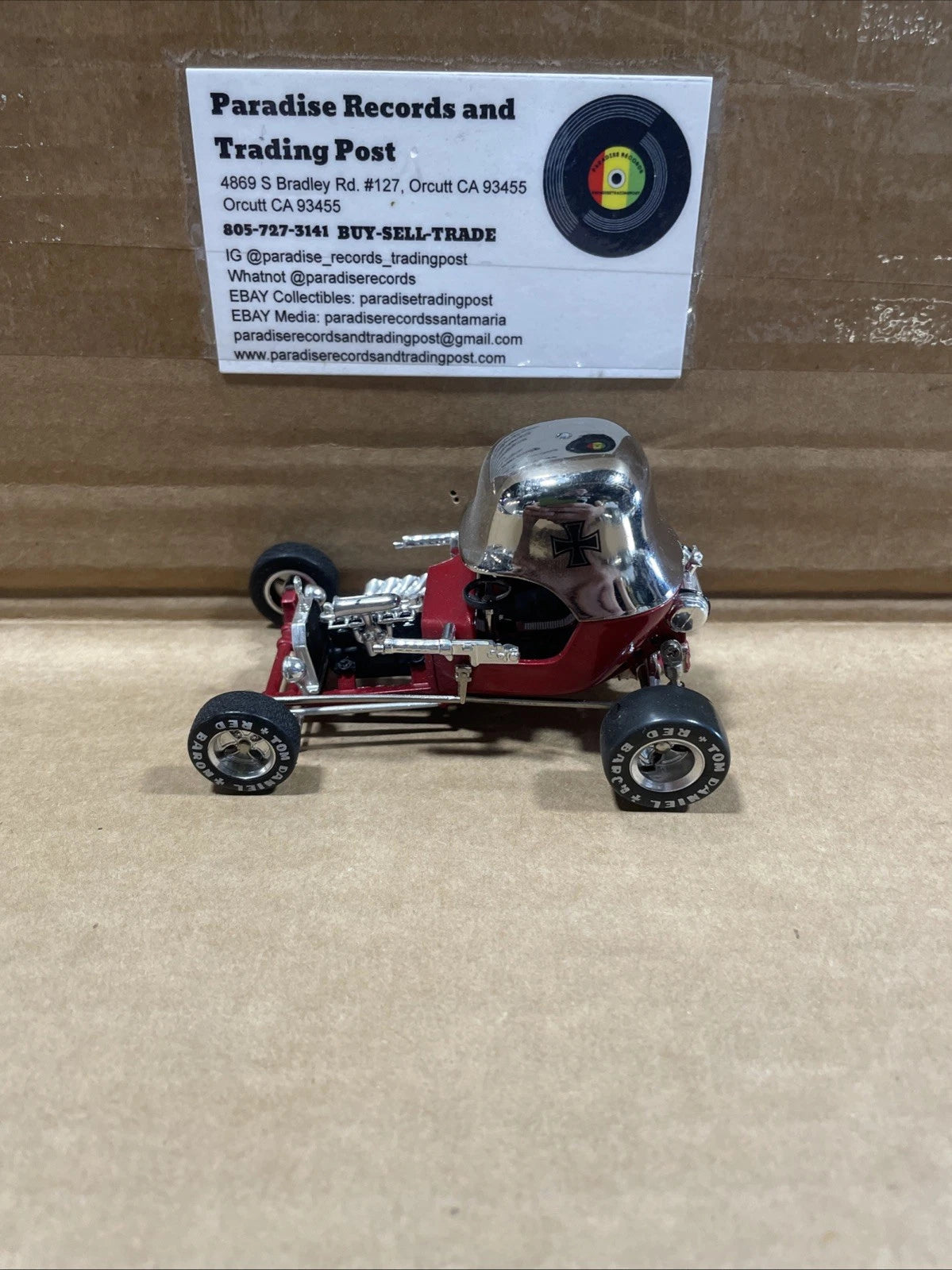 TOM DANIEL "RED BARON" By TOY ZONE 1:18 Scale Loose Car