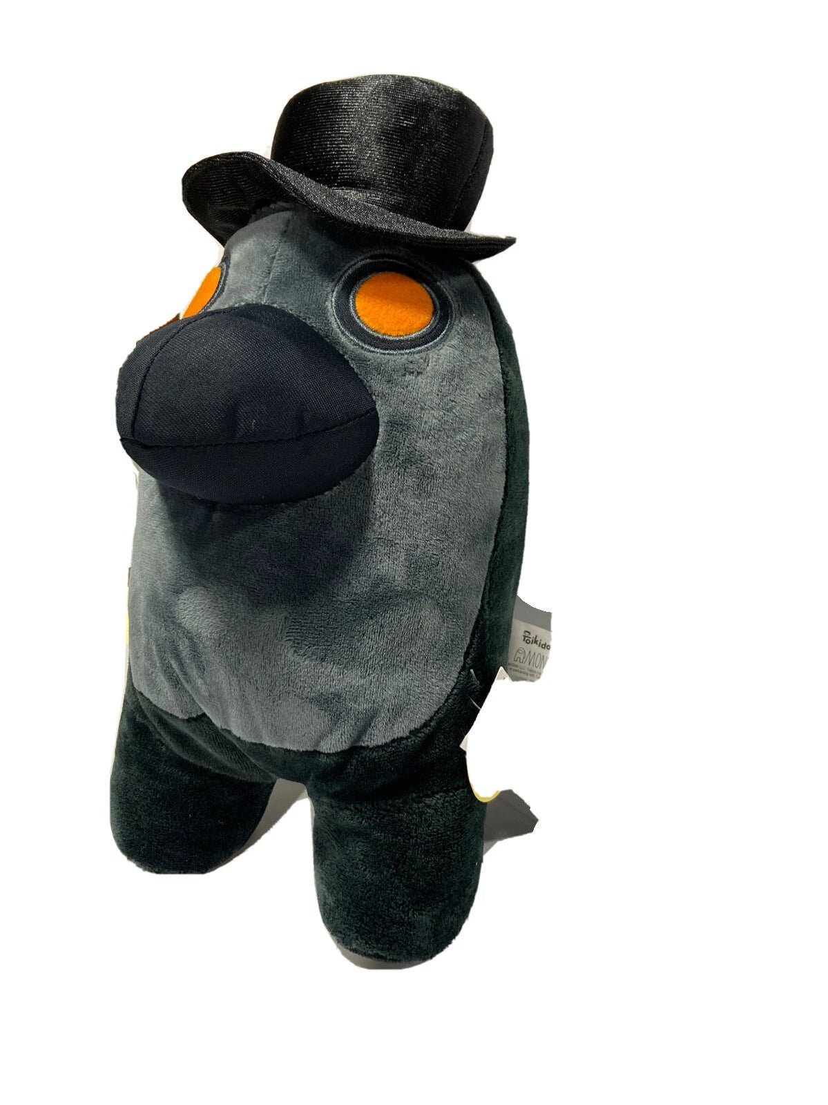 NEW RARE Official Among Us Toikido Black Crewmate Plague Doctor Crow 11" Plush