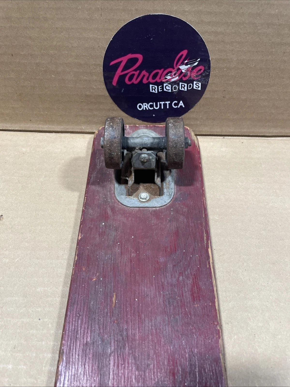 Vintage Official Skee-Skate By Tresco Wood Skateboard