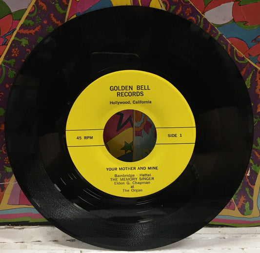 Elen G. Chapman Your Mother And Mine/God Speaks To Me 7” Record