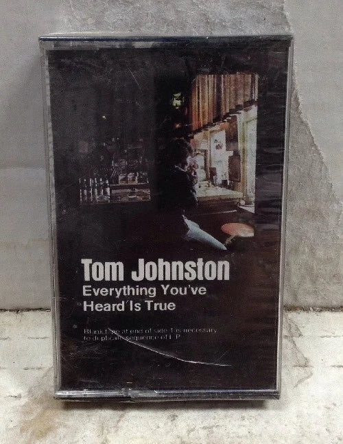 Tom Johnson Everything Youve Heard Is True Sealed Cassette