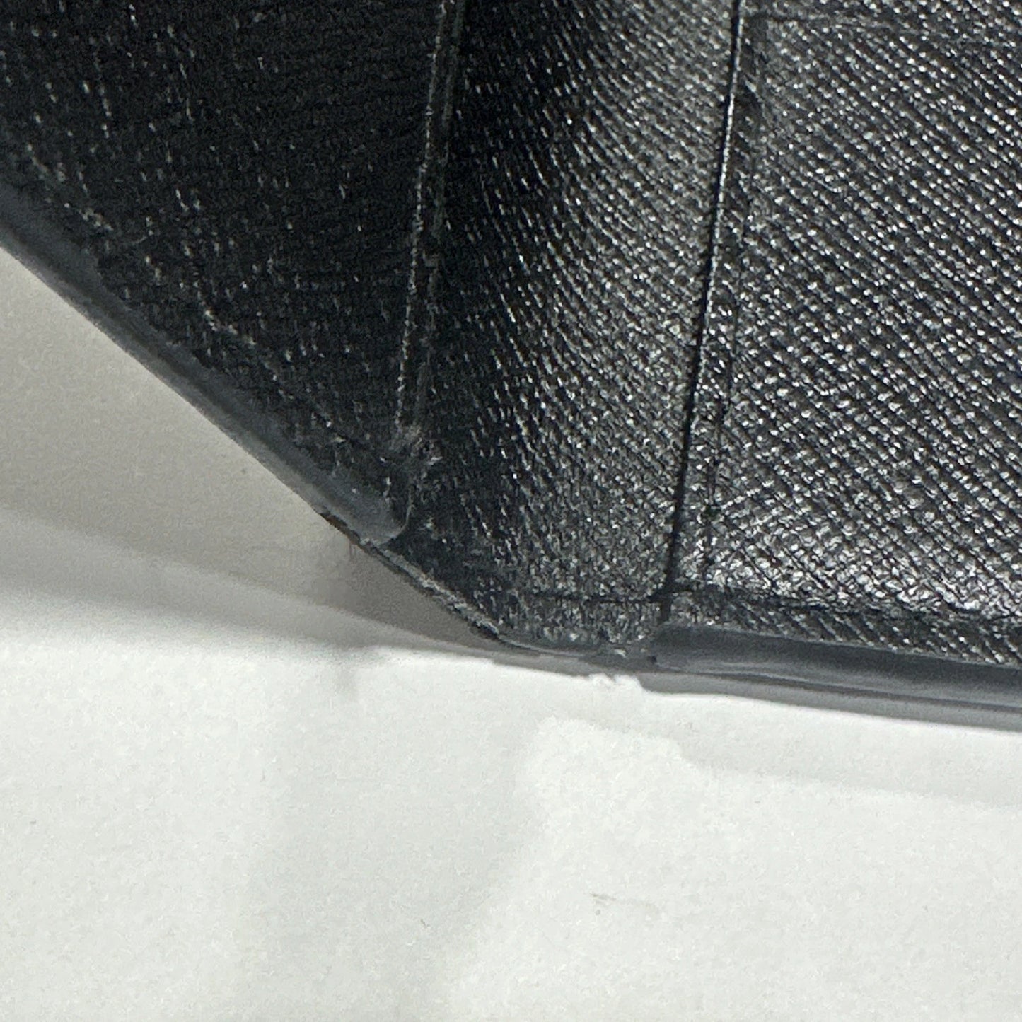 Auth LOUIS VUITTON Damier Graphite Pocket Organizer Card Case