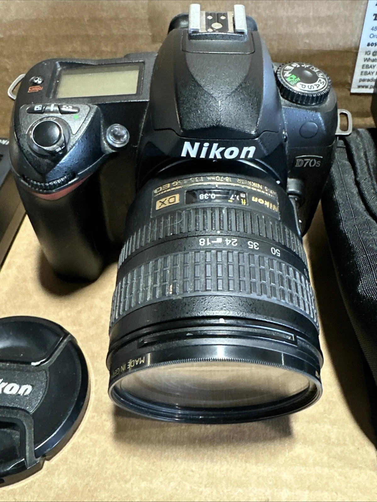 Canon Digital SLR Kit with Lense, Flash, Bag And Discs.