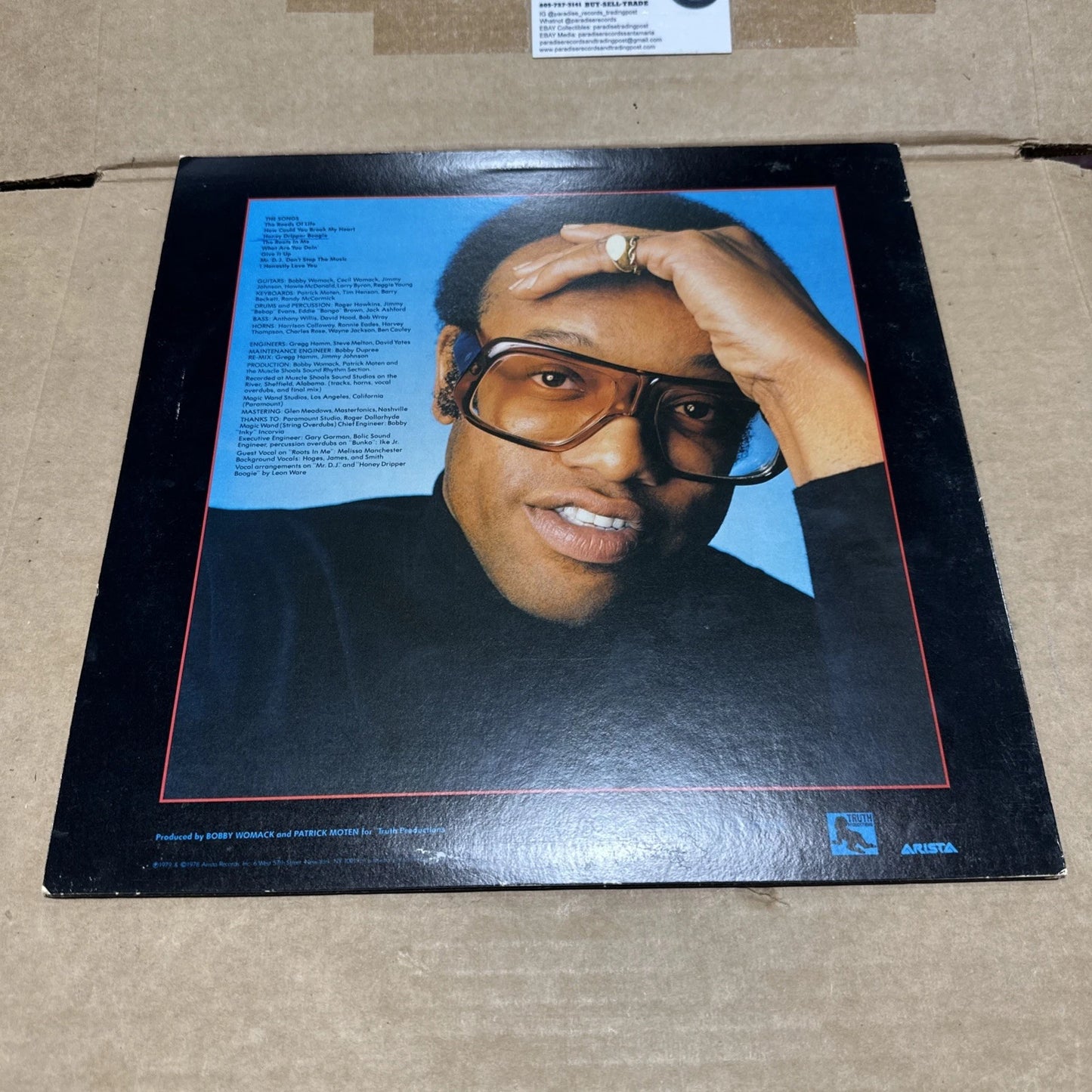 Bobby Womack - Roads Of Life, LP, (Vinyl) ab 4222