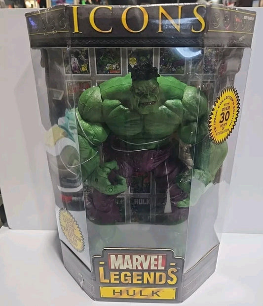 ToyBiz Marvel Legends Icons 12" Large Green Incredible Hulk 2006 Rare