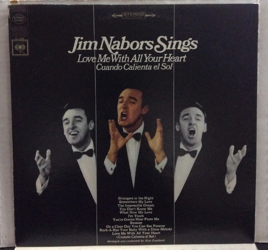 Jim Nabors Sings Love Me With All Your Heart Record CS9358