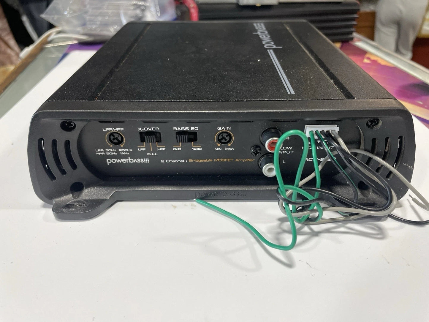 PowerBass Acs-2120 240 Watt 2 Channel Class A/B Power Car Amplifier