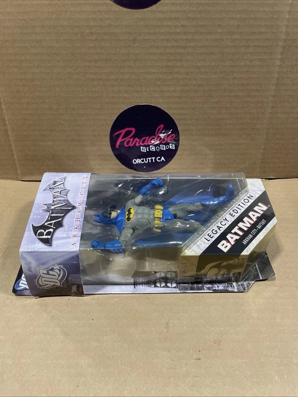 Mattel DC Universe Batman Arkham City Batsuit Legacy Edition 6 Inch Sealed
