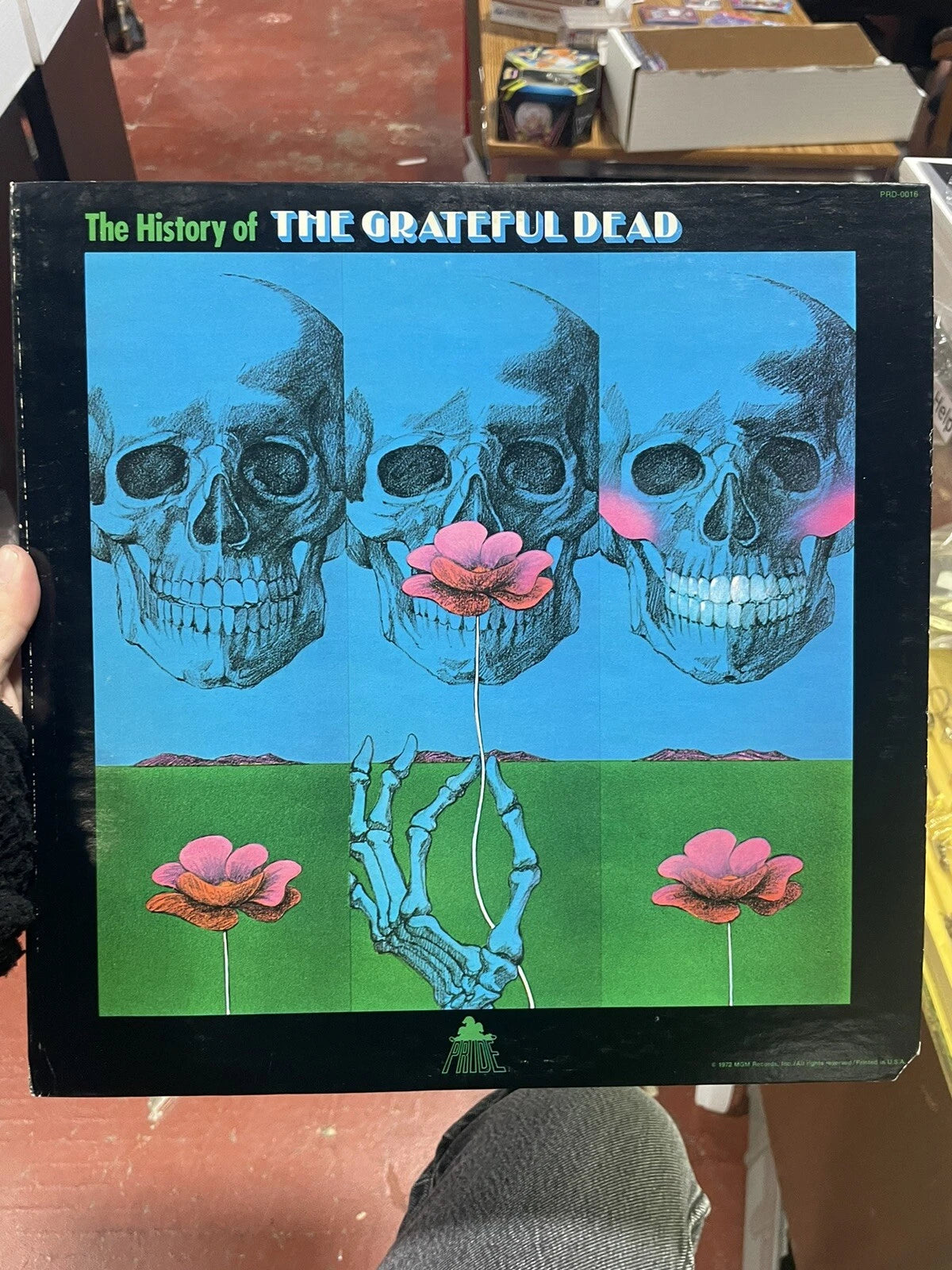 Grateful Dead - History Of The Grateful Dead LP White Label