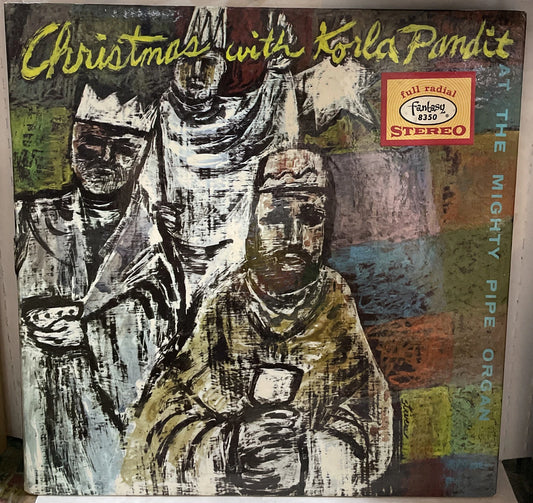 Korla Pandit Christmas With Korla Pandit Record 8350 Blue