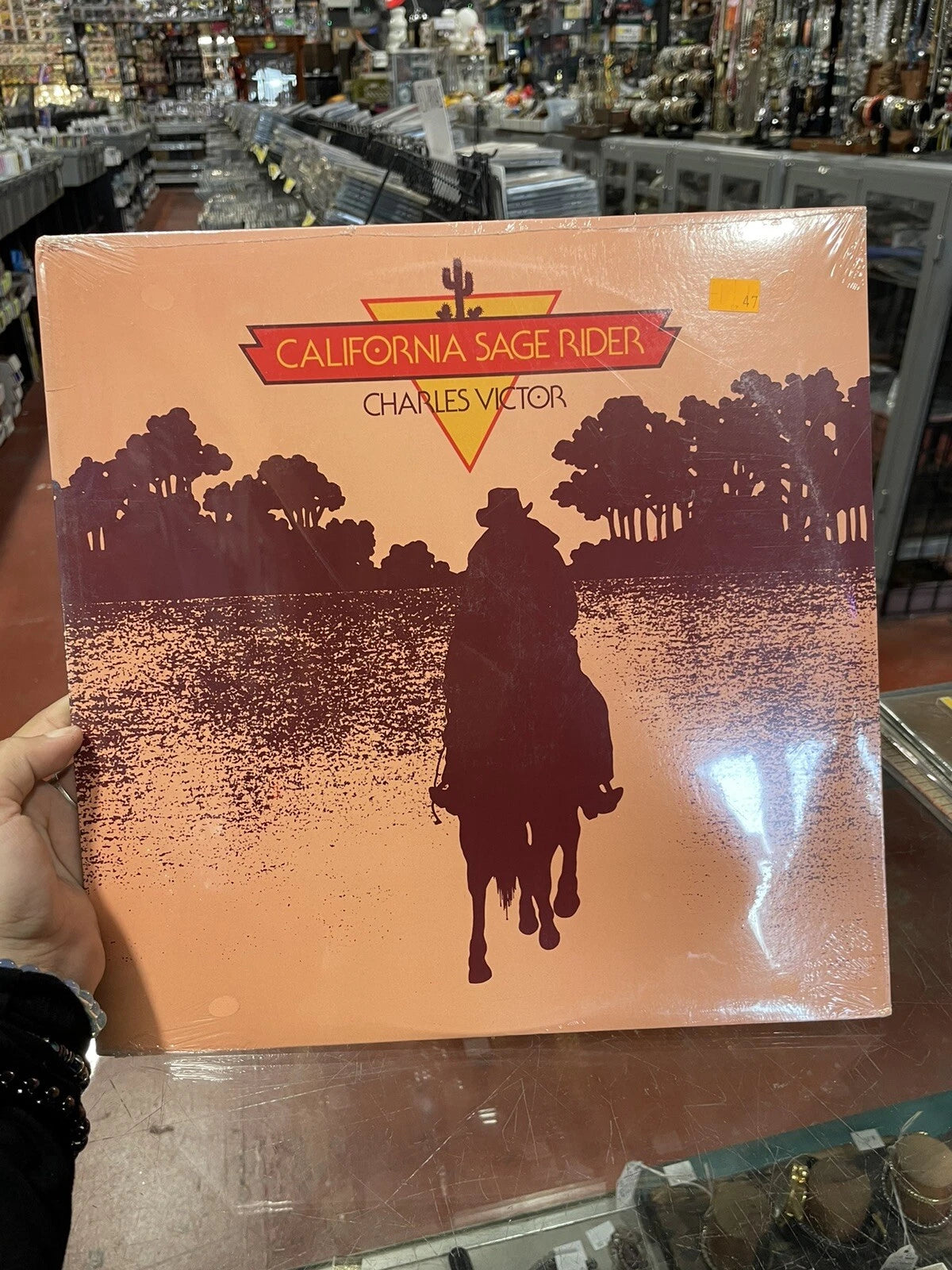CHARLES VICTOR: california sage rider PICCADILLY 12" LP 33 RPM