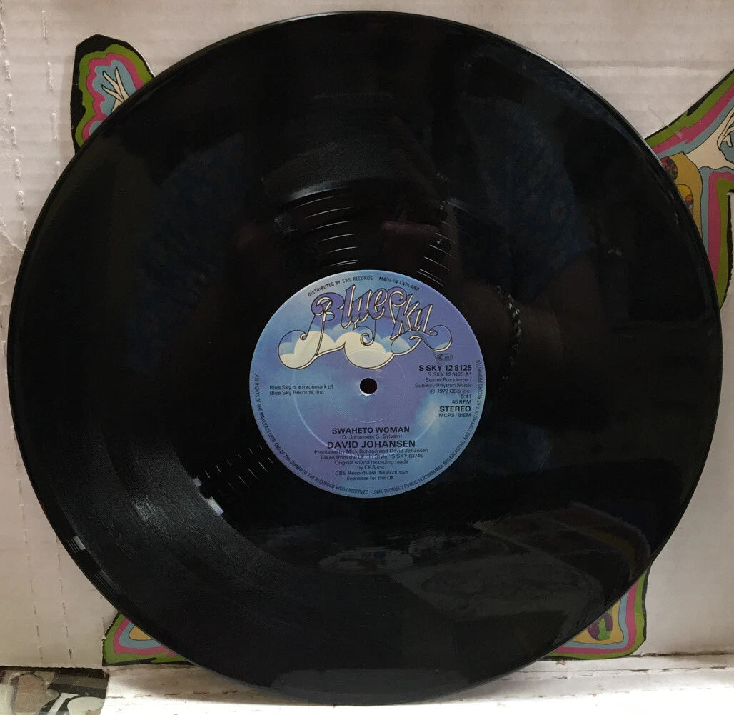 David Johansen Swaheto Woman 12” UK Import Record SSKY128125
