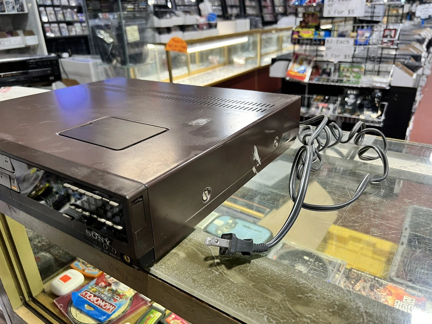 Sony Betamax SL-2401 Player *WONT EJECT, FOR PARTS OR REPAIR*