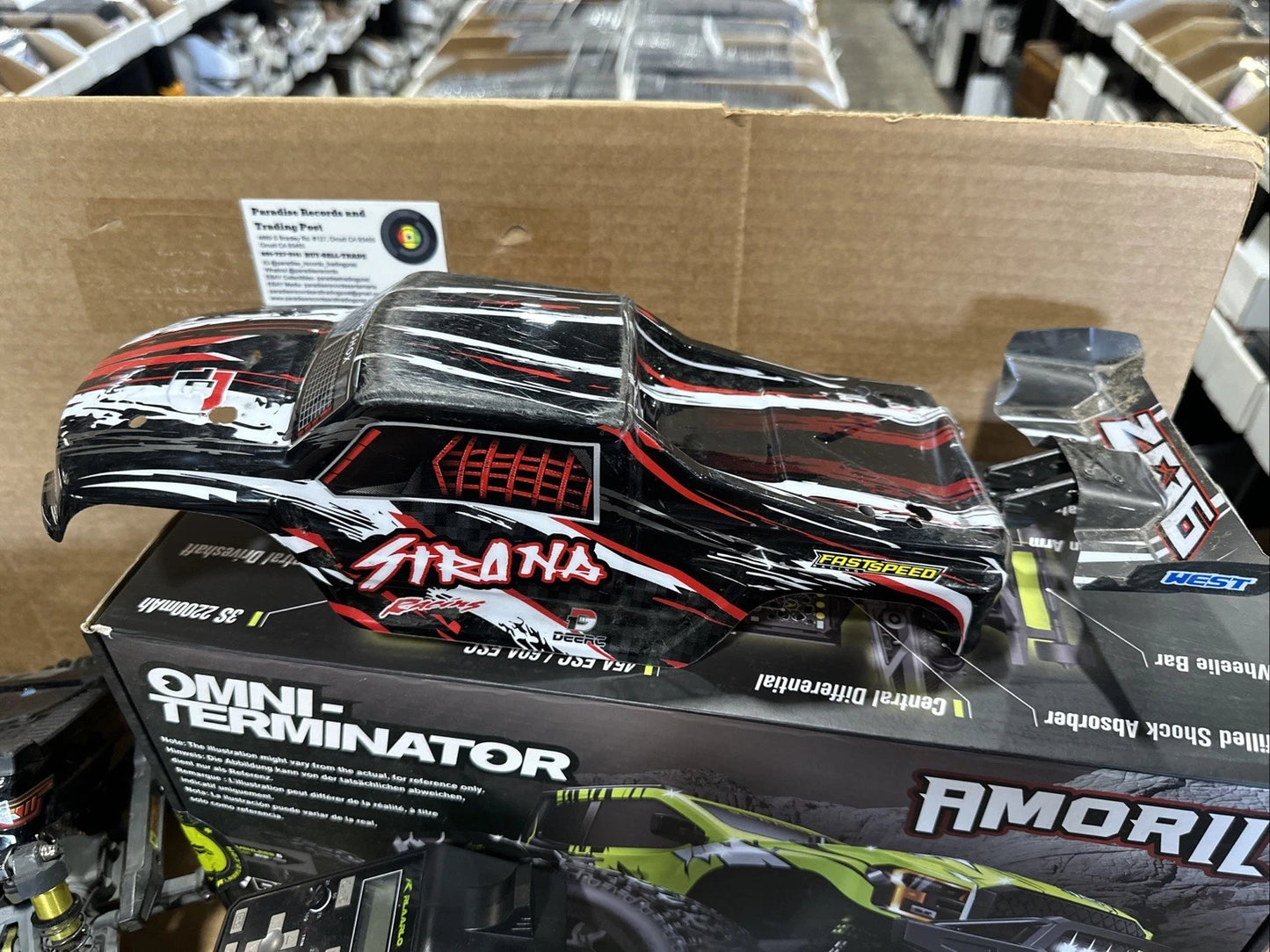 Rlaarlo Amorim Omni Terminator 4WD Remote Control Monster Truck 60-80 Kph 14+