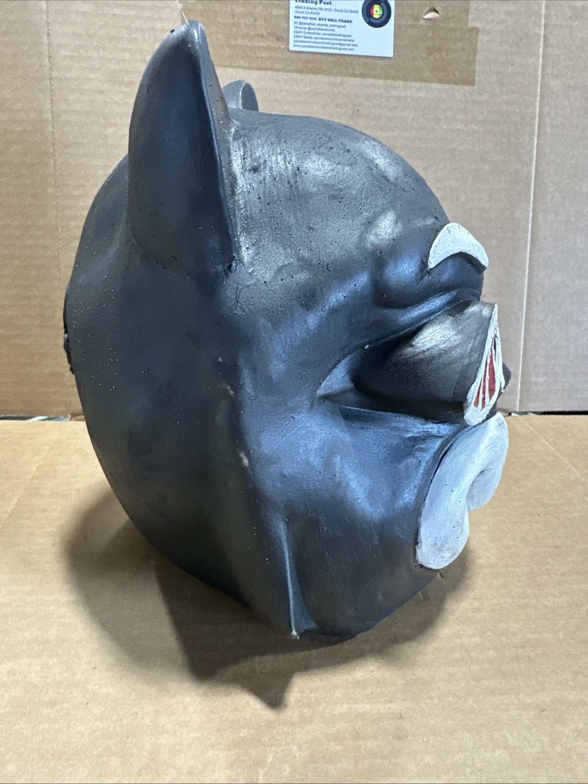 MISTER CARTOON VINTAGE LATEX MASK READ