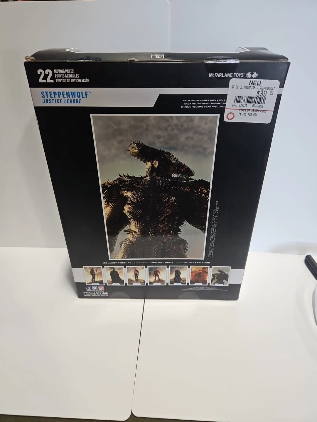 Zack Snyder Justice League (2021) DC Multiverse Steppenwolf Mega Action Figure