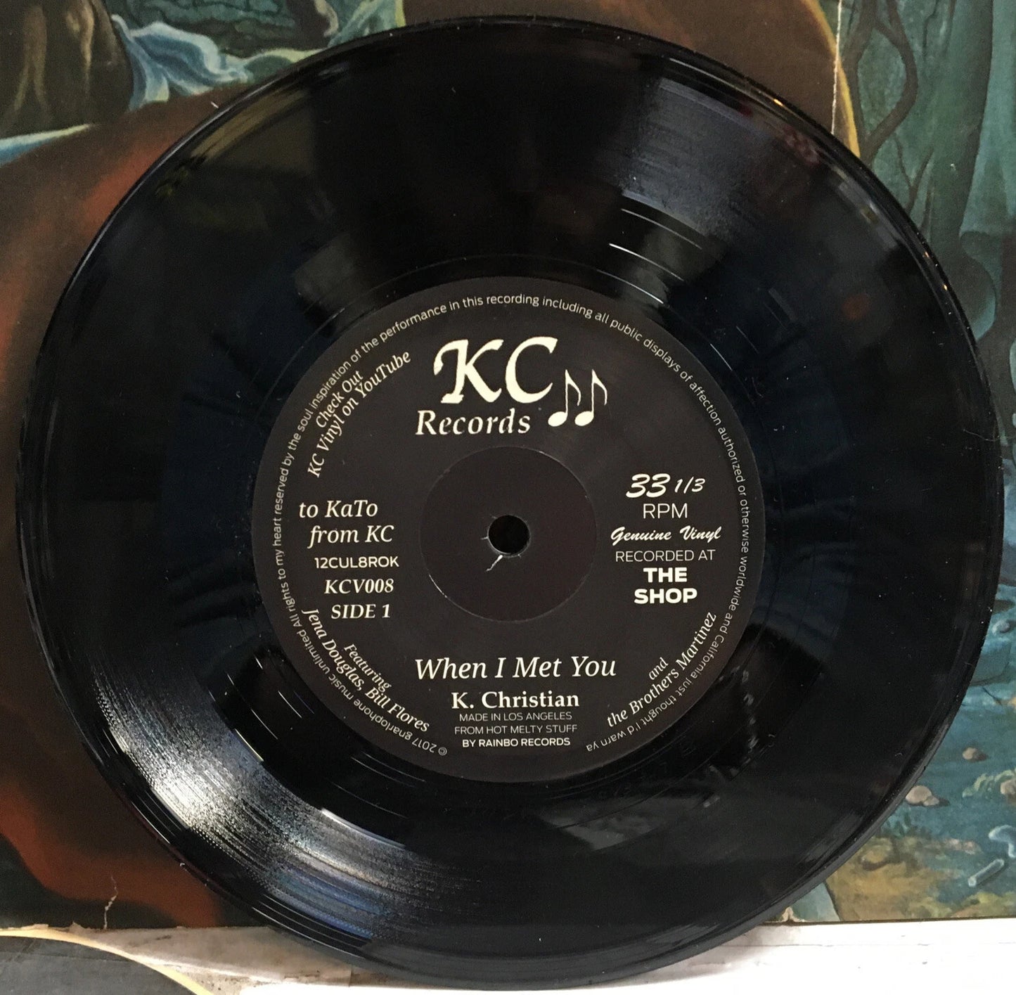 Keith Christian The List/Don’t 7” Single