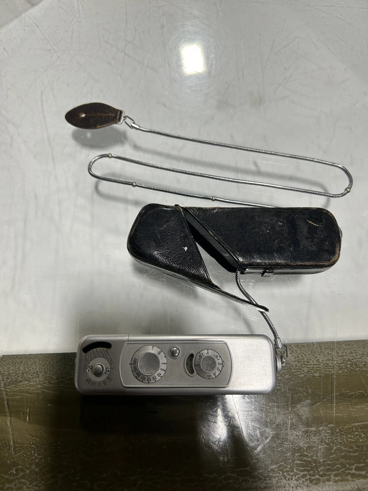 Minox Spy Camera with Complan 15mm f/3.5 Lens & Case Vintage