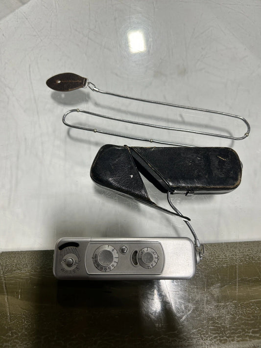 Minox Spy Camera with Complan 15mm f/3.5 Lens & Case Vintage