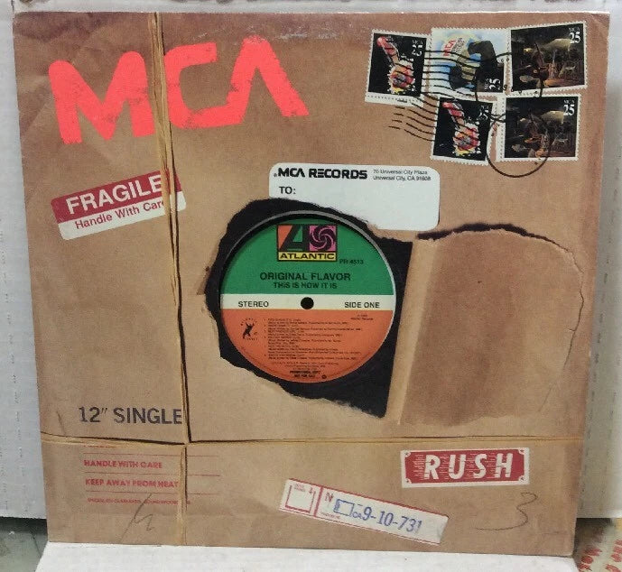 Original Flavor This Is How It Is Promo Record PR4513