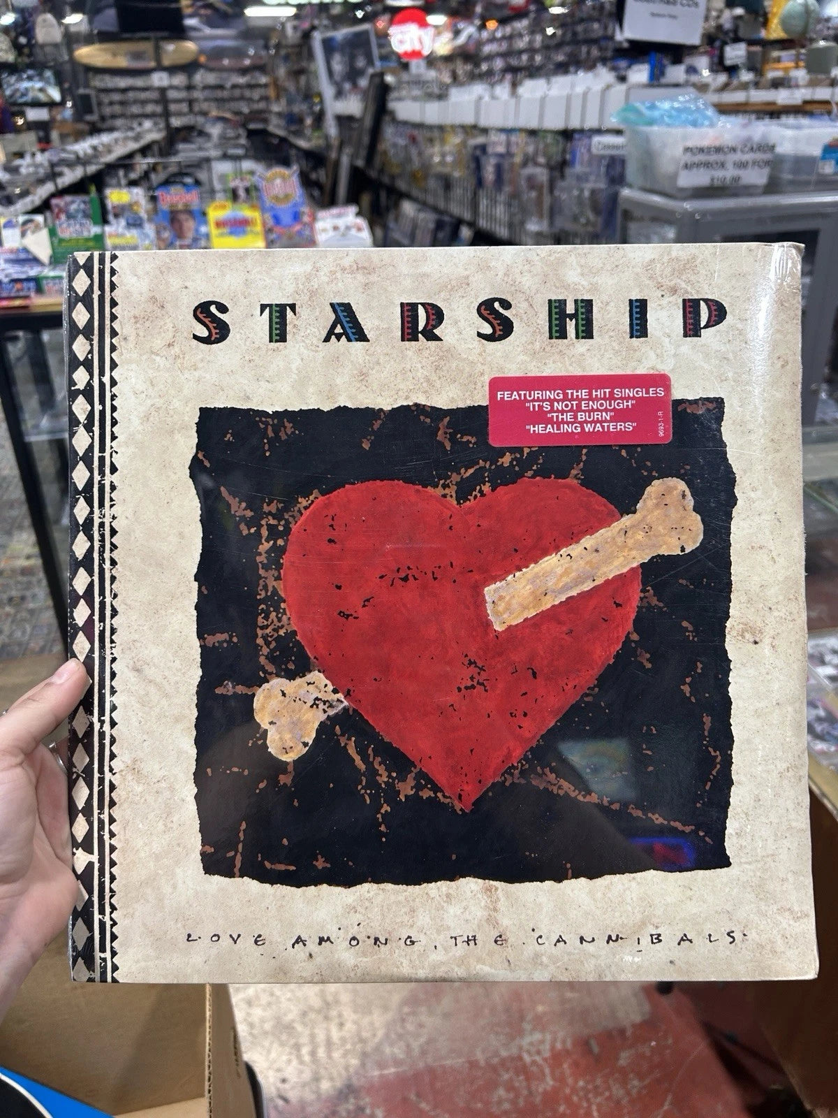 Starship "LOVE AMONG THE CANNIBALS" 1989, RCA 9693-1-R Factory Sealed LP Hype