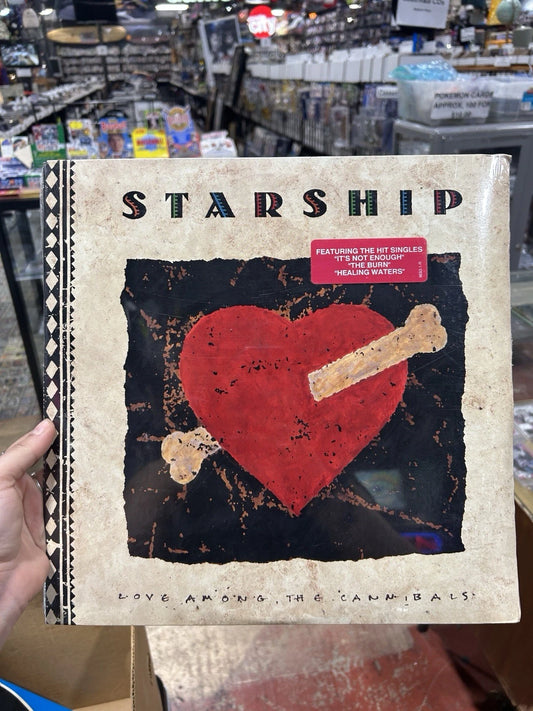 Starship "LOVE AMONG THE CANNIBALS" 1989, RCA 9693-1-R Factory Sealed LP Hype