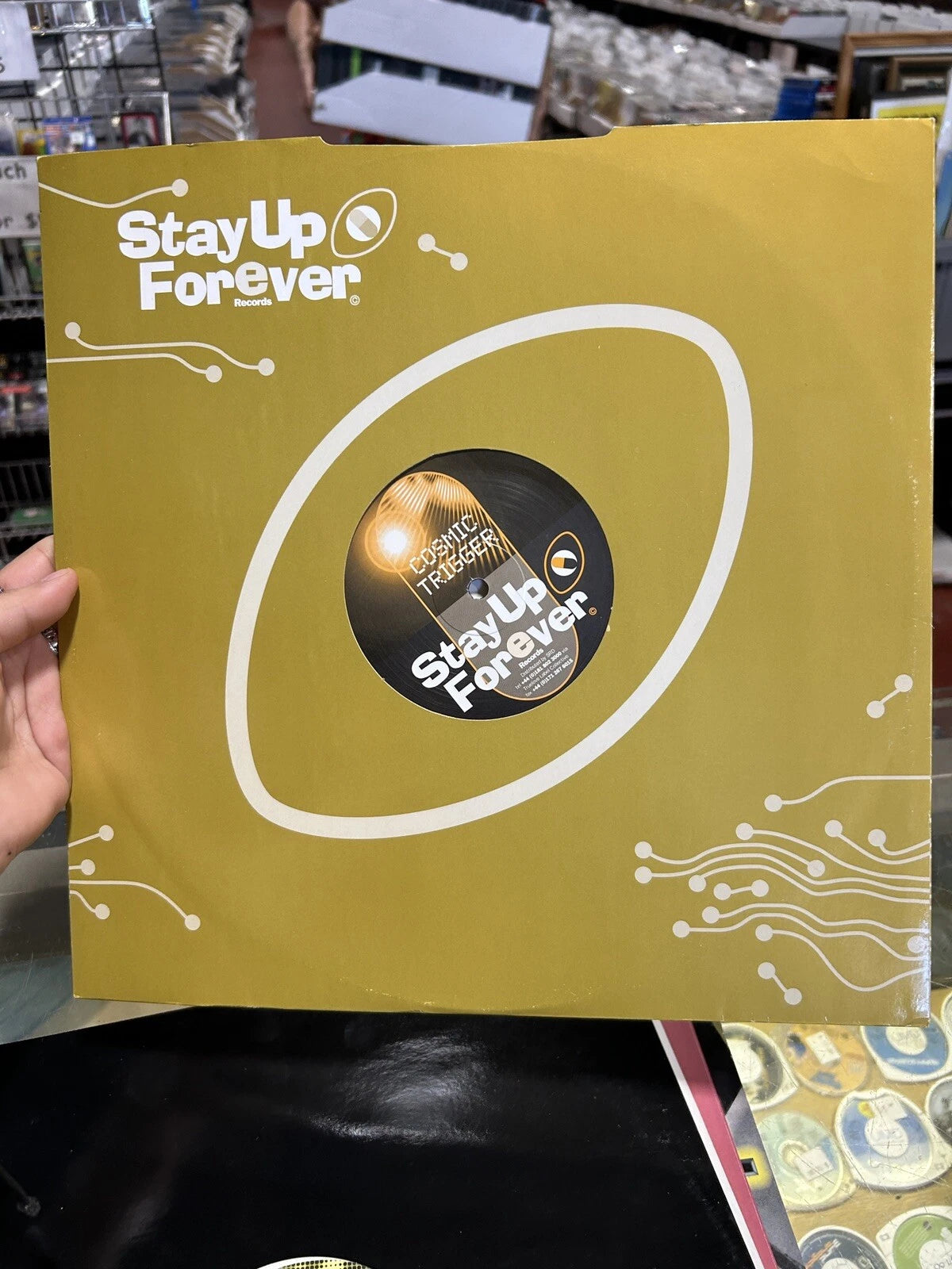 Cosmic Trigger –The Oracle / Cosmic Eruption : Stay Up Forever 12" ACID / TRANCE
