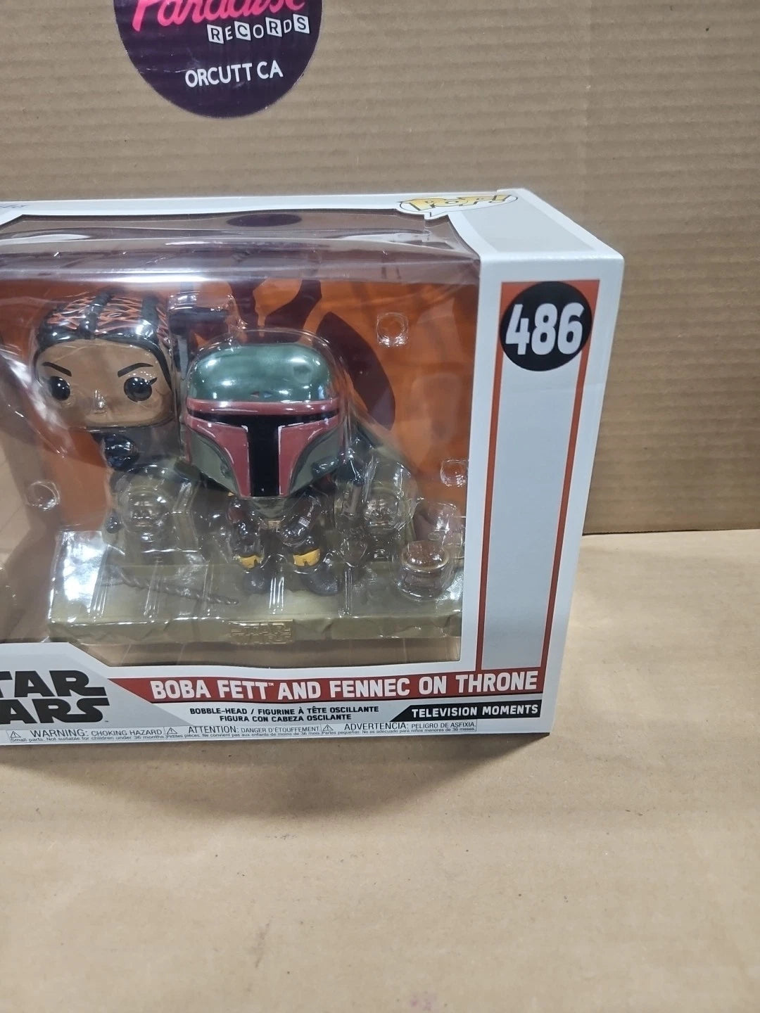 Funko Pop! Moments: Star Wars - Boba Fett and Fennec on Throne #486