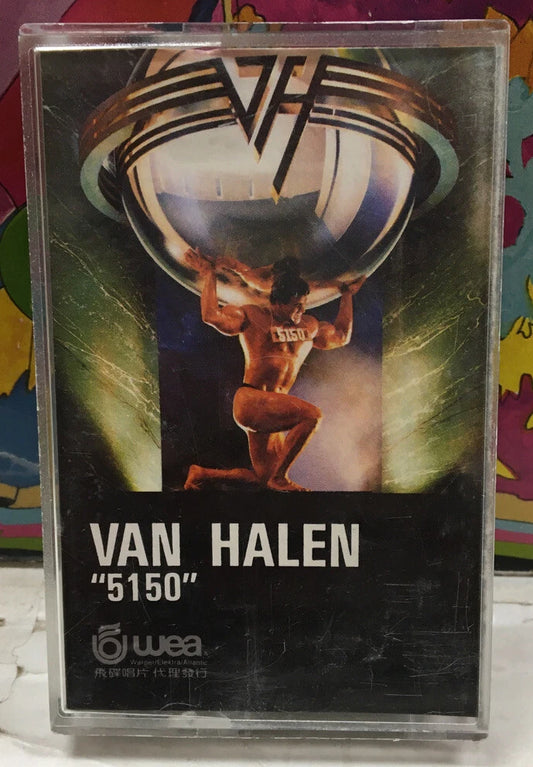 Van Halen “5150” Taiwan Import Cassette WU1174