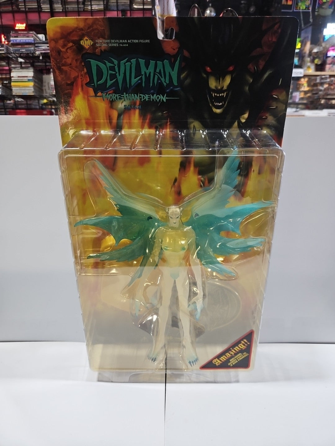 Fewture Devilman Satan Figure Body Glows In Dark 12" New 2nd Series FA-A04