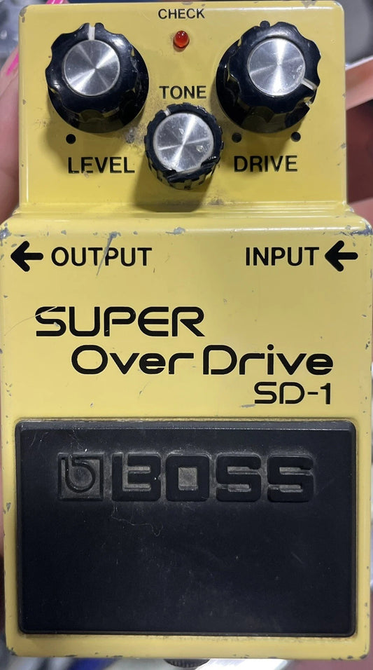 BOSS SD-1 Super Overdrive Vintage Guitar Effect Pedal