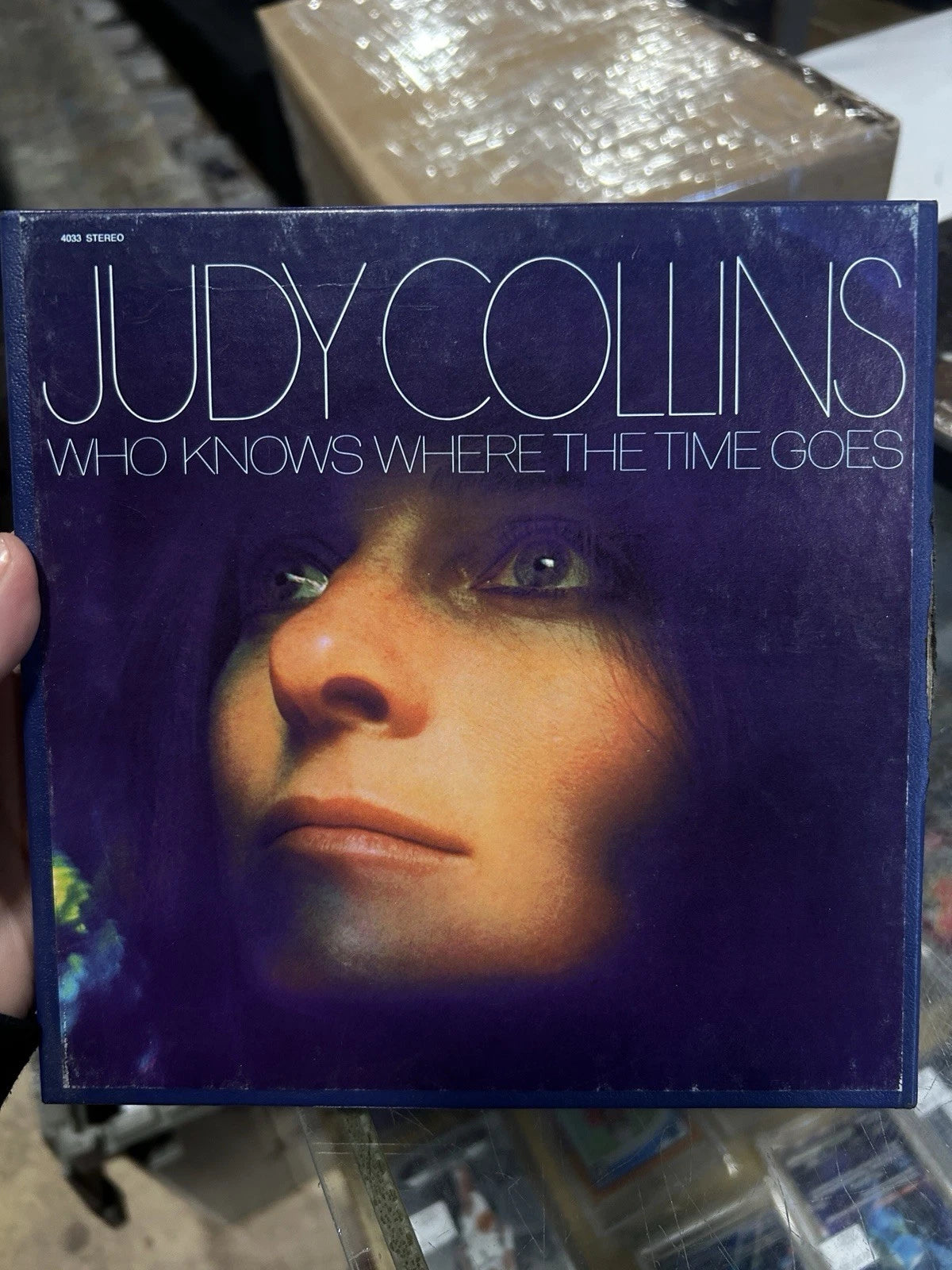Judy Collins - Who Knows Where Time Goes Reel to Reel Tape 4 Track 3 3/4 IPS