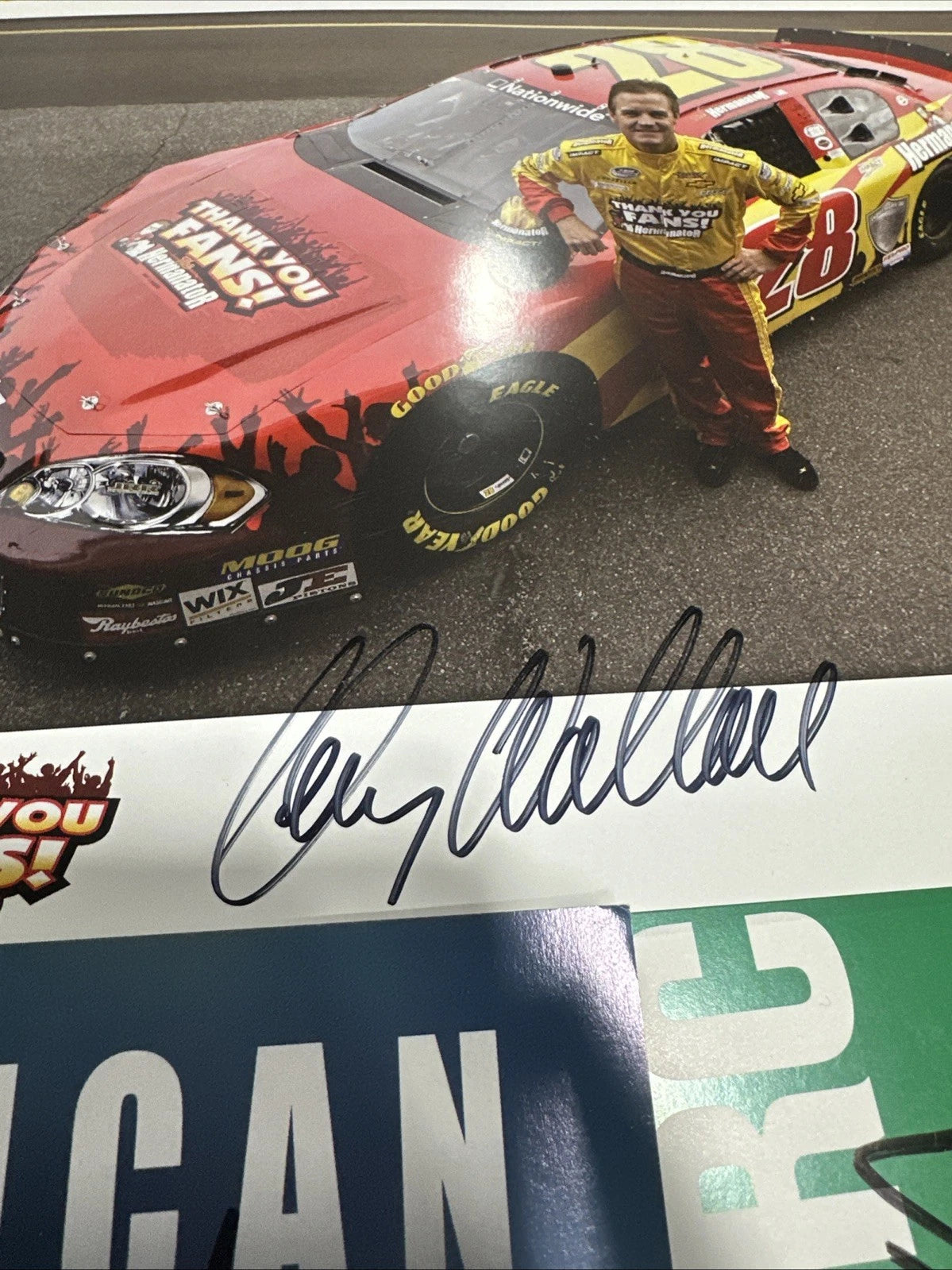 NASCAR Autographed Hero Card Lot Of 12 Autographs Robert Height Clay Millican